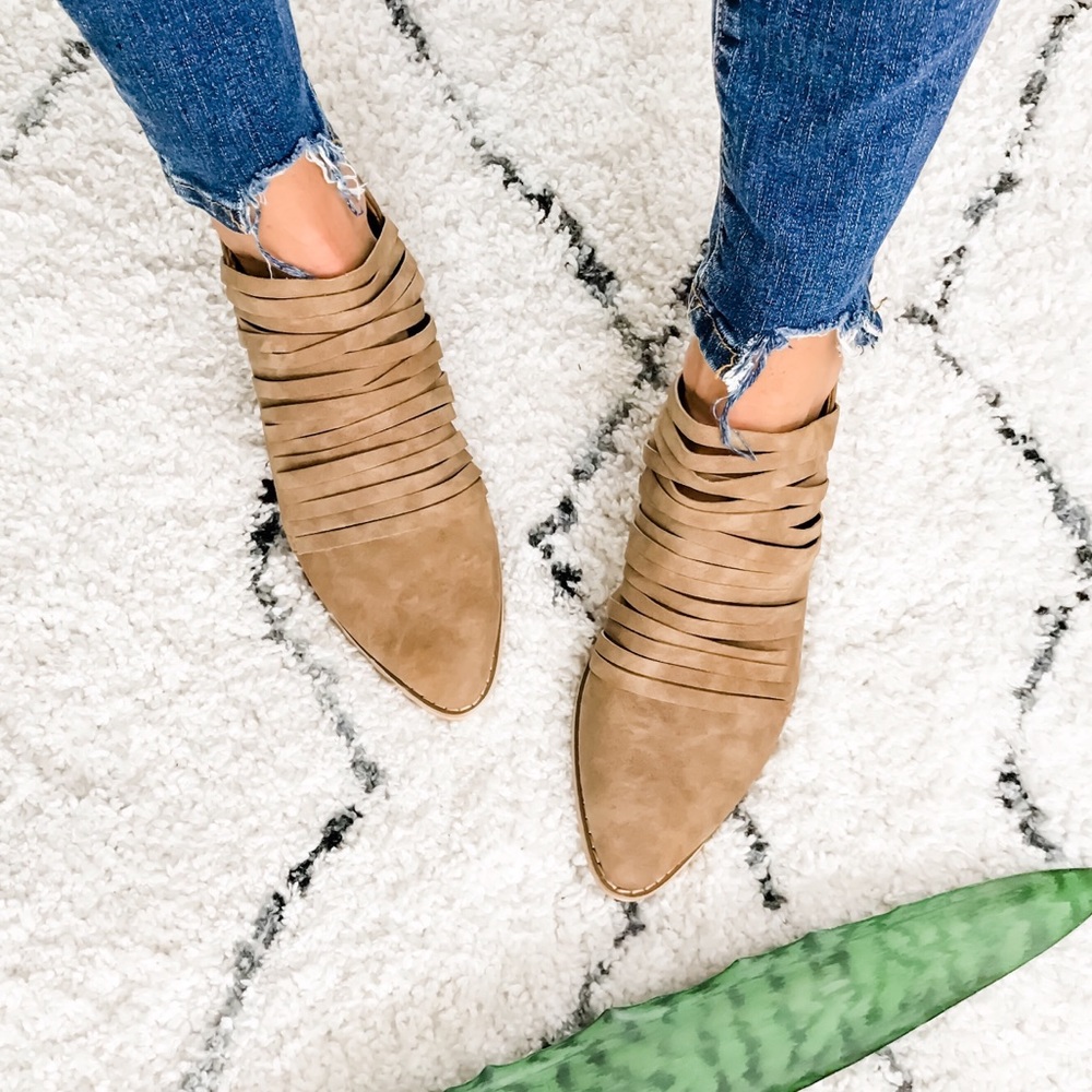 1 LEFT! 5⭐️ /FREE SOUL/ Rated Boho Ankle Booties - Picture 4 of 8